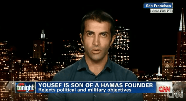 Mosab Hassan Yousef, interviewed on July 24th on CNN.