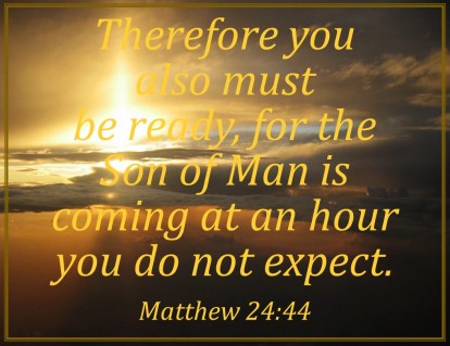 matthew24.44